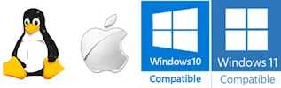 CAC reader compatible with Linux, Mac OS X and Windows